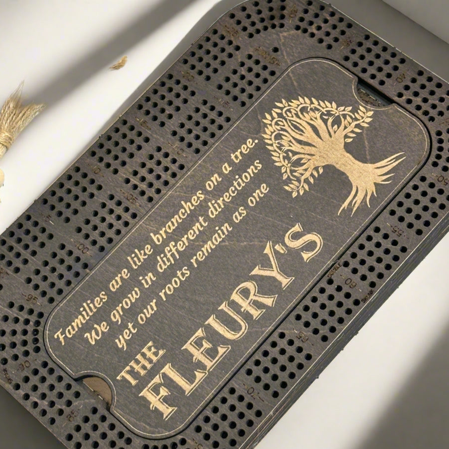 PersonaliZed Cribbage Board