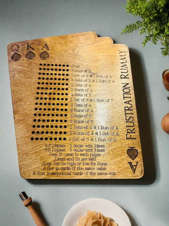 Frustration Rummy Board
