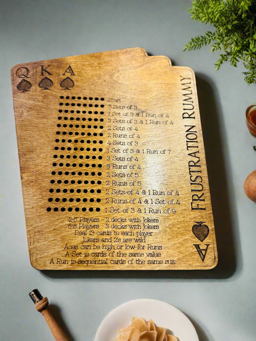 Frustration Rummy Board