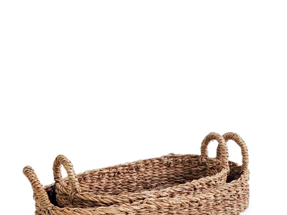 Savar Bread Basket with Natural Handle-6