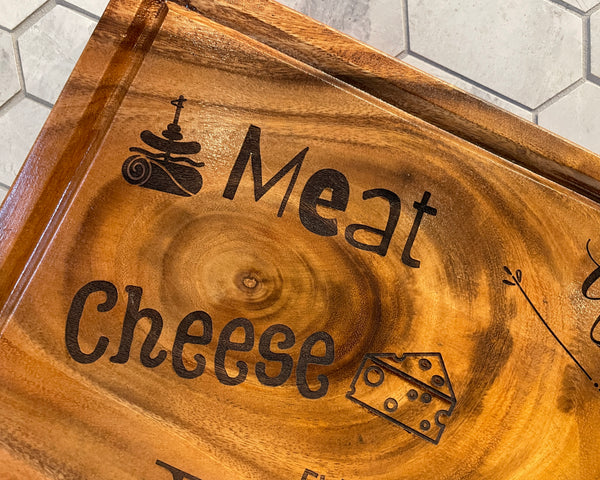 Acacia Wood Steak Board