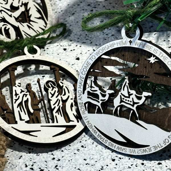 Nativity Christmas Ornament-The Christmas Story Ornaments
