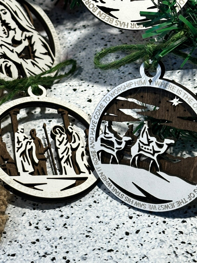 Nativity Christmas Ornament-The Christmas Story Ornaments