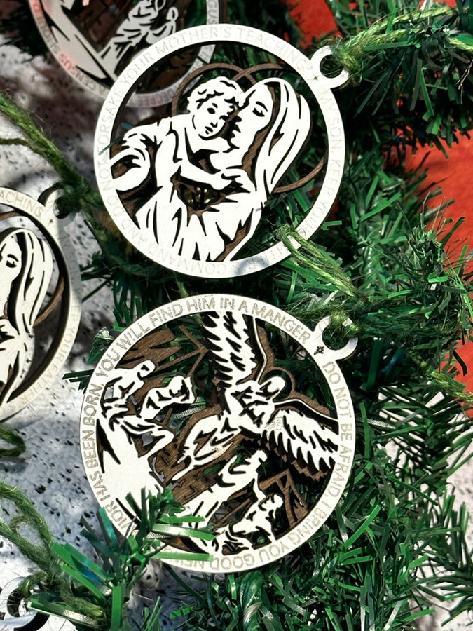 Nativity Christmas Ornament-The Christmas Story Ornaments