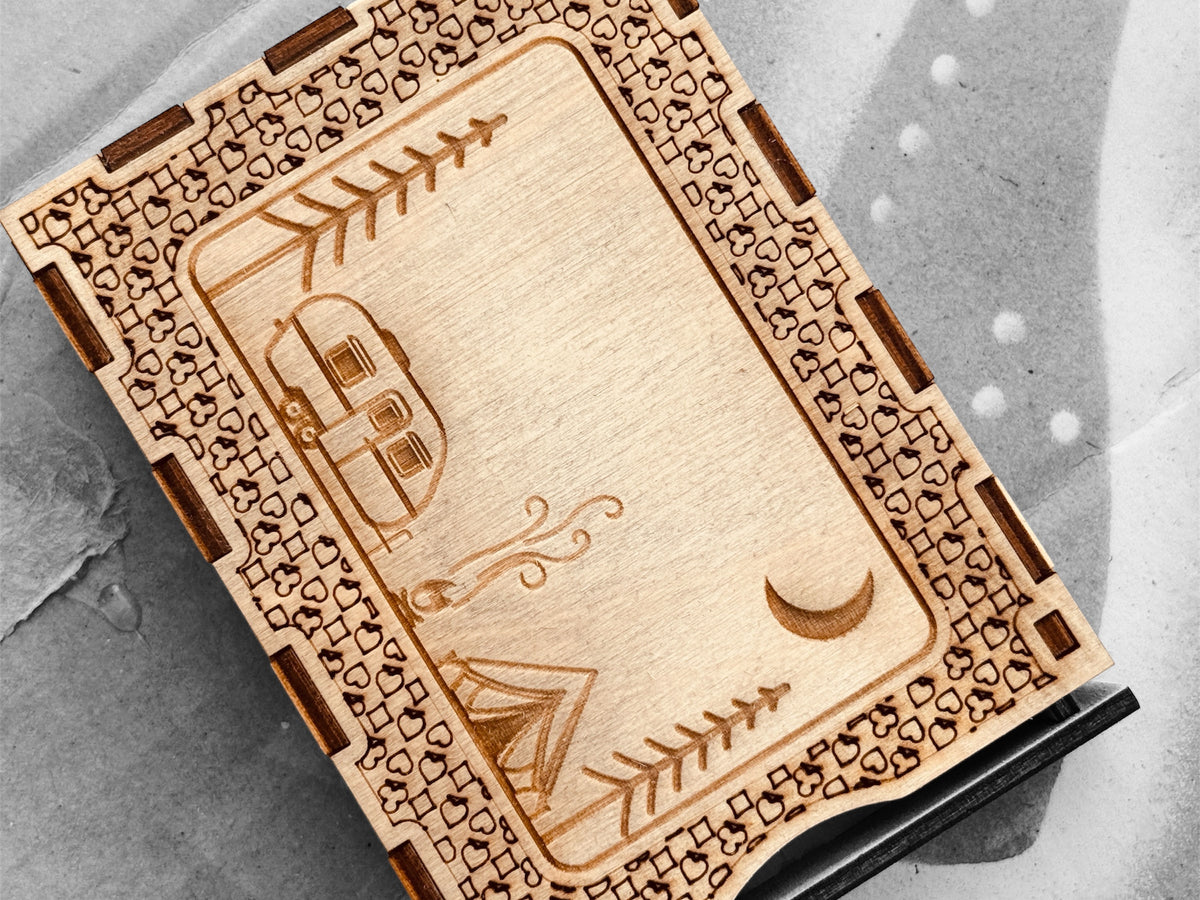 Travel Size Mini  Cribbage Board