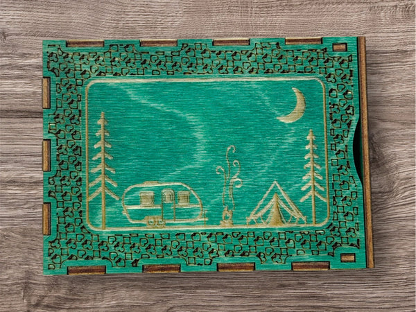 Travel Size Mini  Cribbage Board
