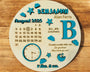 Personalized 3D Baby Birth Keepsake Plaque
