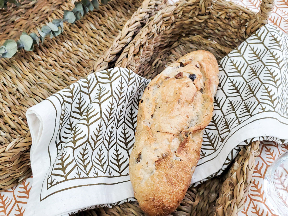Savar Bread Basket with Natural Handle-3