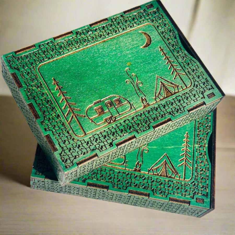 Travel Size Mini  Cribbage Board