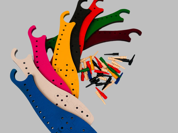 assorted colours