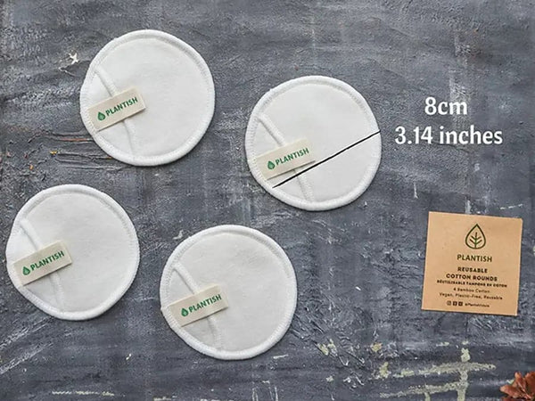 Reusable Cotton Rounds - Cotton + Bamboo Set-2