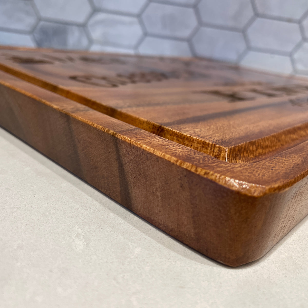 Acacia Wood Cutting Board and Serving Boards, Charcuterie Board