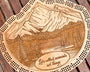 Mountain Design 3-Player Cribbage Board-laser Engraved with Card Holder and Peg Storage