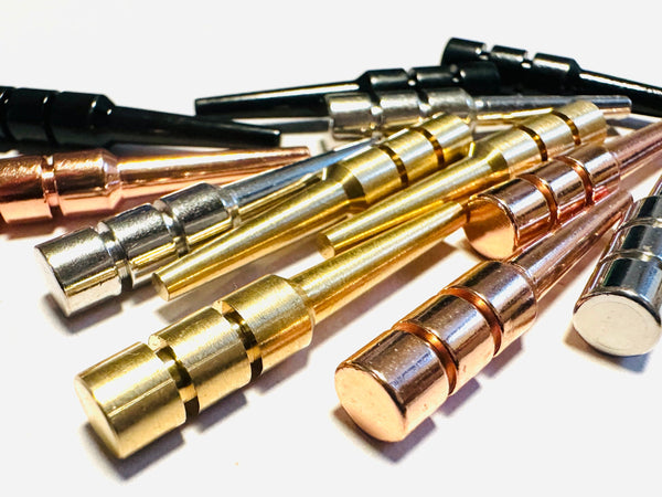 four colour metl pegs