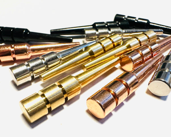four colour metl pegs