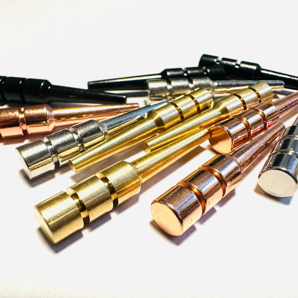 four colour metl pegs