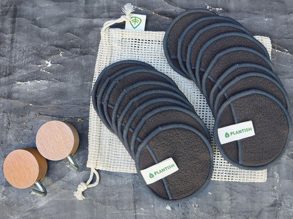 Bamboo Charcoal Facial Rounds Set-0