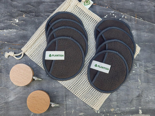 Bamboo Charcoal Facial Rounds Set-2