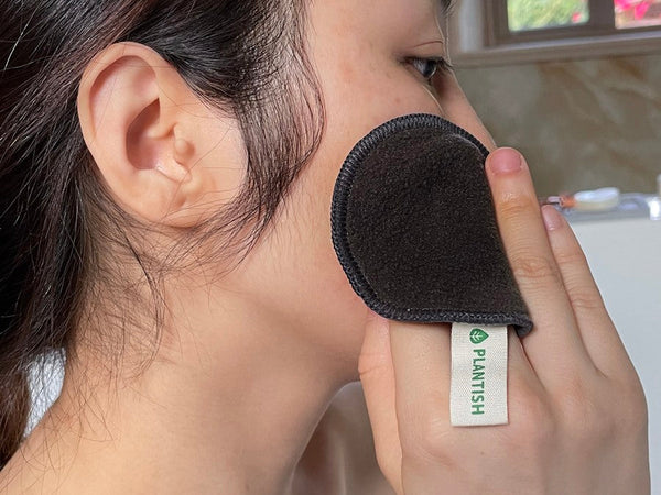 Bamboo Charcoal Facial Rounds Set-3