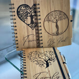 Personalized Bamboo Journals
