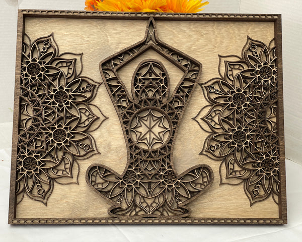 Yoga-Themed Home Decor
