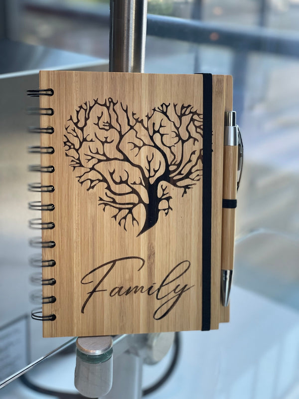 Personalized Bamboo Journals