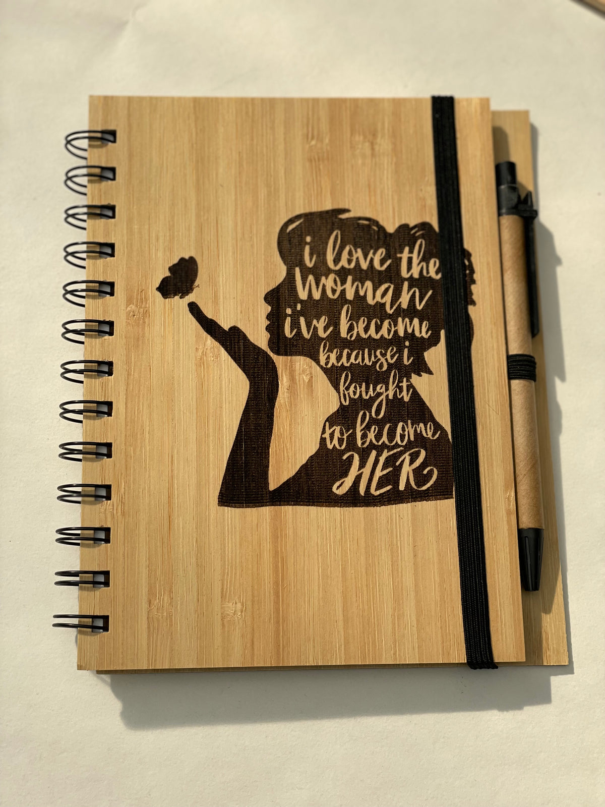 Personalized Bamboo Journals
