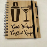 Personalized Bamboo Journals