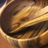 Acacia Wooden Salad Bowls