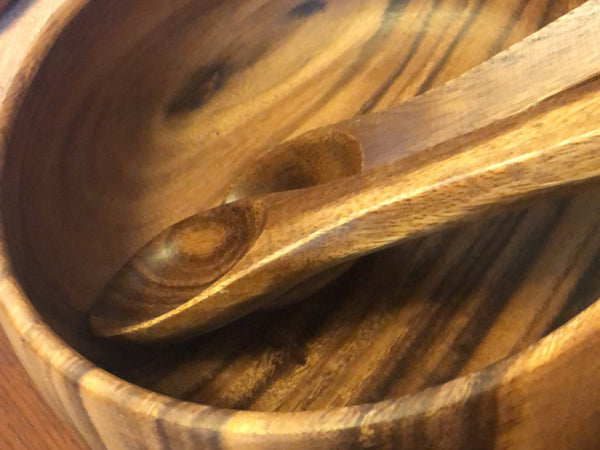 Acacia Wooden Salad Bowls