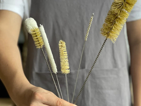 Zero Waste Kitchen Brush Set - Ultimate Kit-4