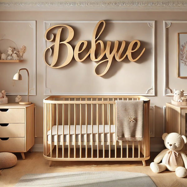 Personalized Wooden Name Signs: The Perfect Gift for Baby Nurseries