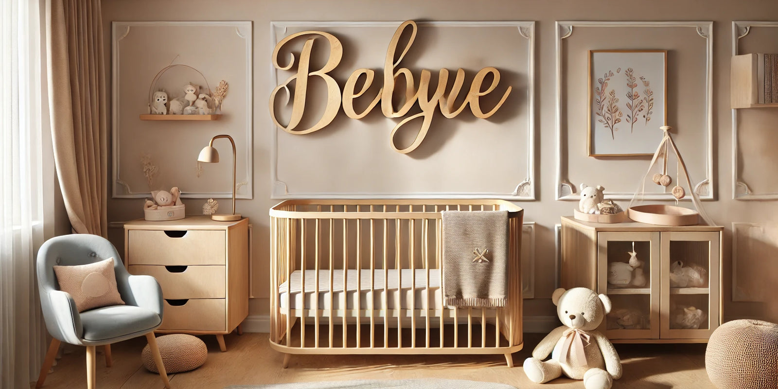 Personalized Wooden Name Signs: The Perfect Gift for Baby Nurseries