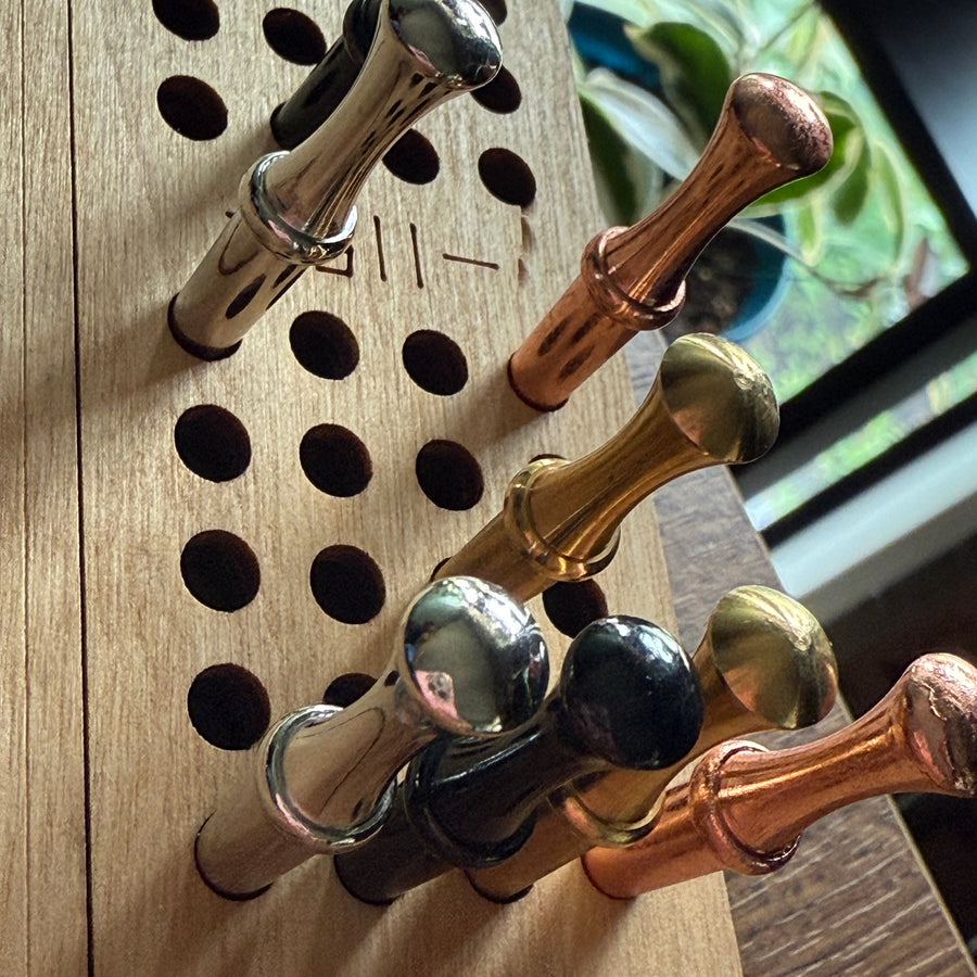 Premium Cribbage Board Pegs – Wood & Metal Variants