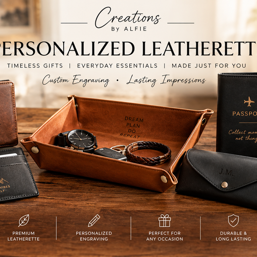 Personalized Leatherette Gifts