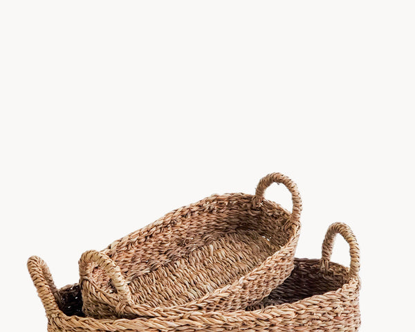 Savar Bread Basket with Natural Handle-0