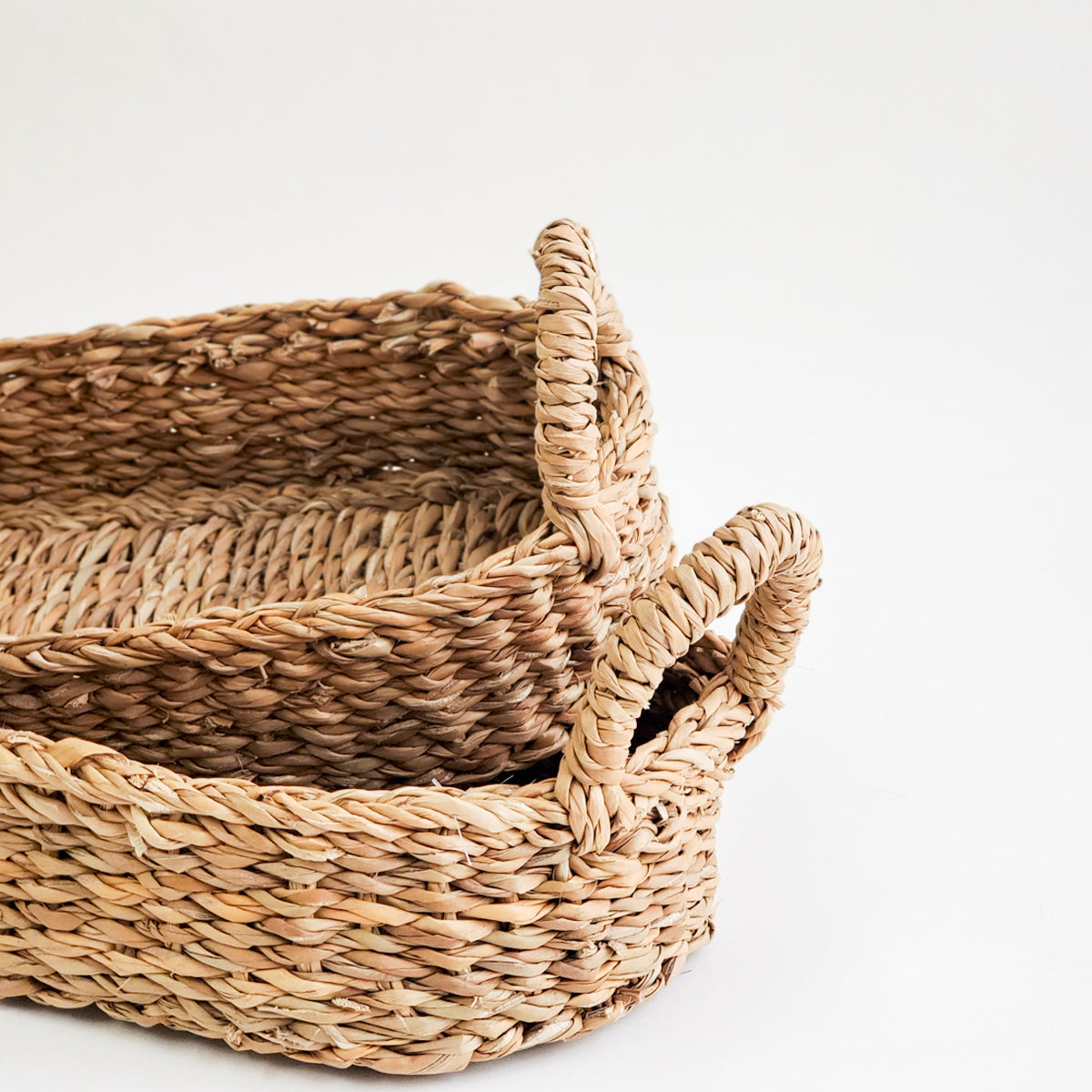 Savar Bread Basket with Natural Handle-5