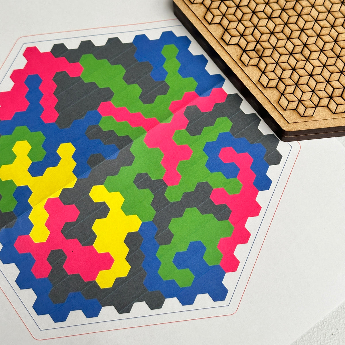 Hexagon Jigsaw Puzzle