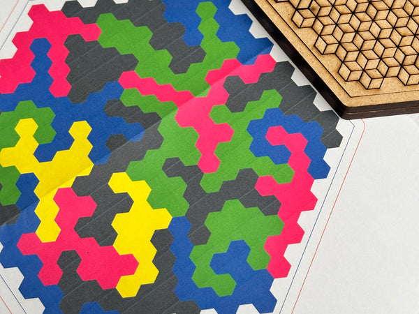 Hexagon Jigsaw Puzzle