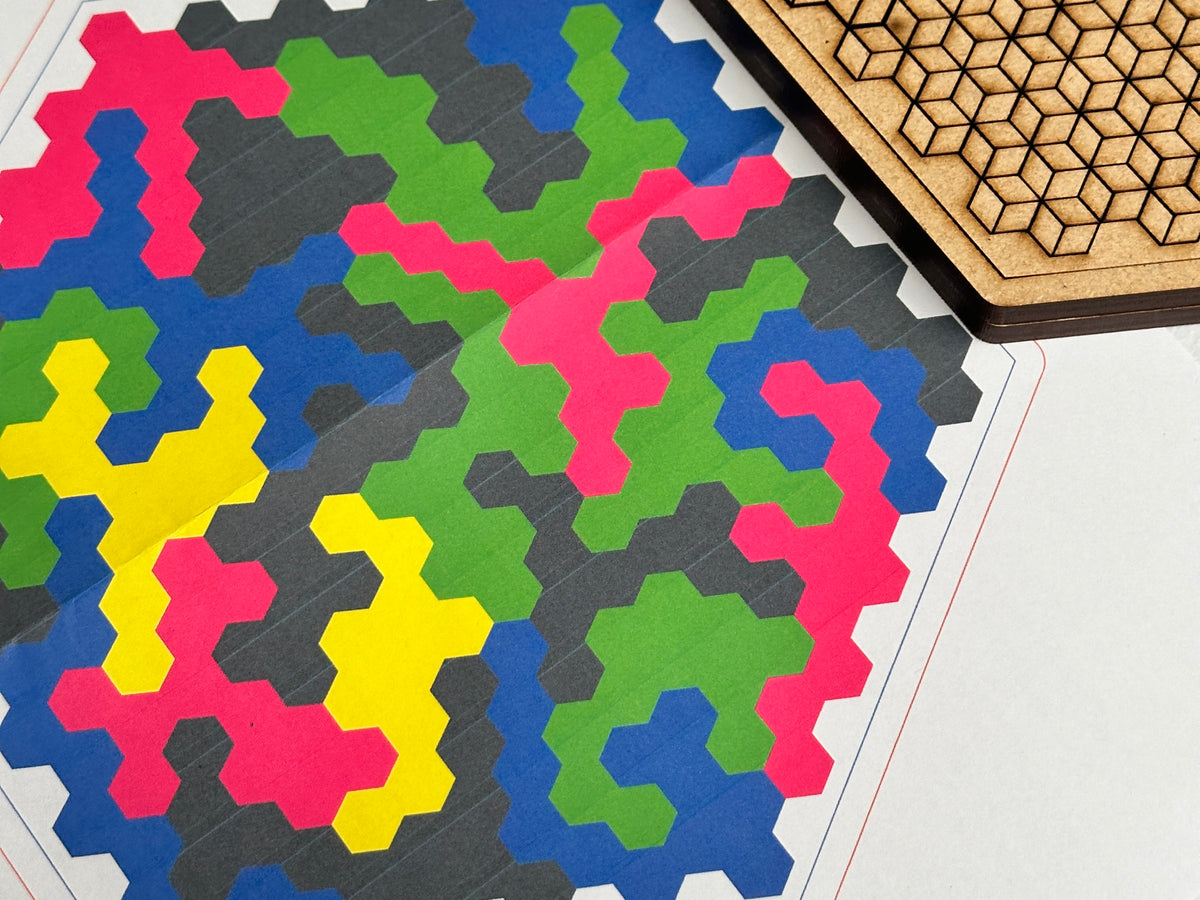 Hexagon Jigsaw Puzzle