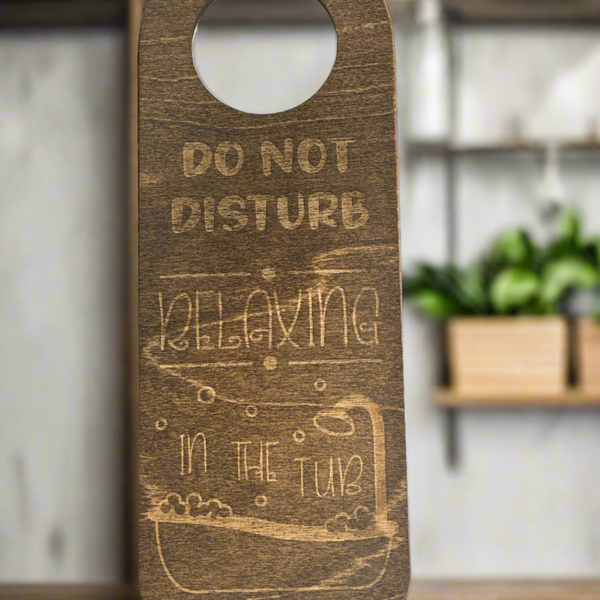 Funny Do Not Disturb Door Hanger for Bedroom