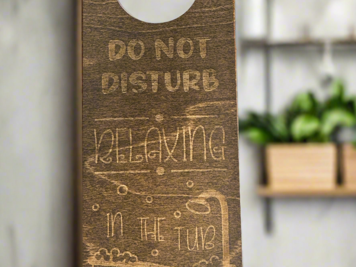 Funny Do Not Disturb Door Hanger for Bedroom