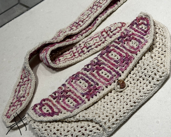 Handmade Crochet Body Bag