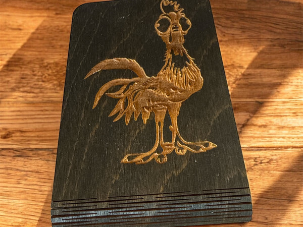 Pocket Travel Cribbage Board – Mini 2-Player Wooden Crib Board with Metal Pegs