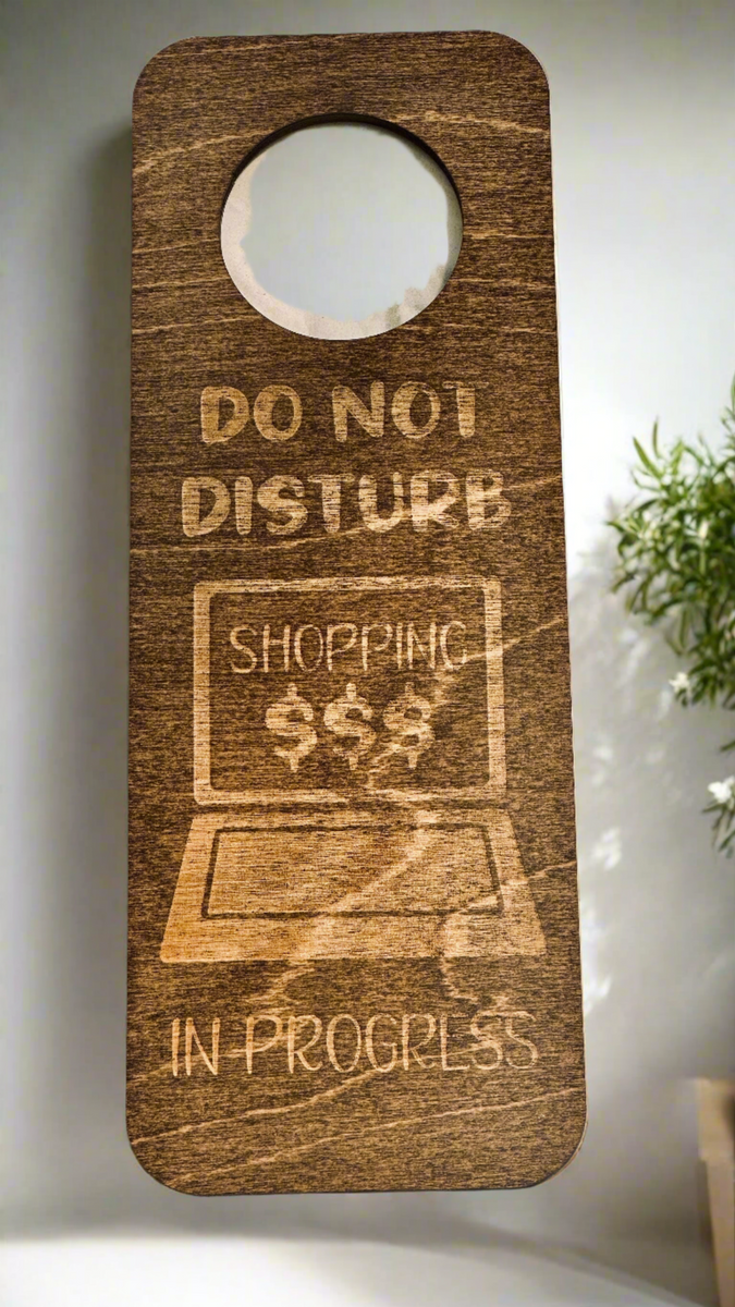 Funny Do Not Disturb Door Hanger for Bedroom