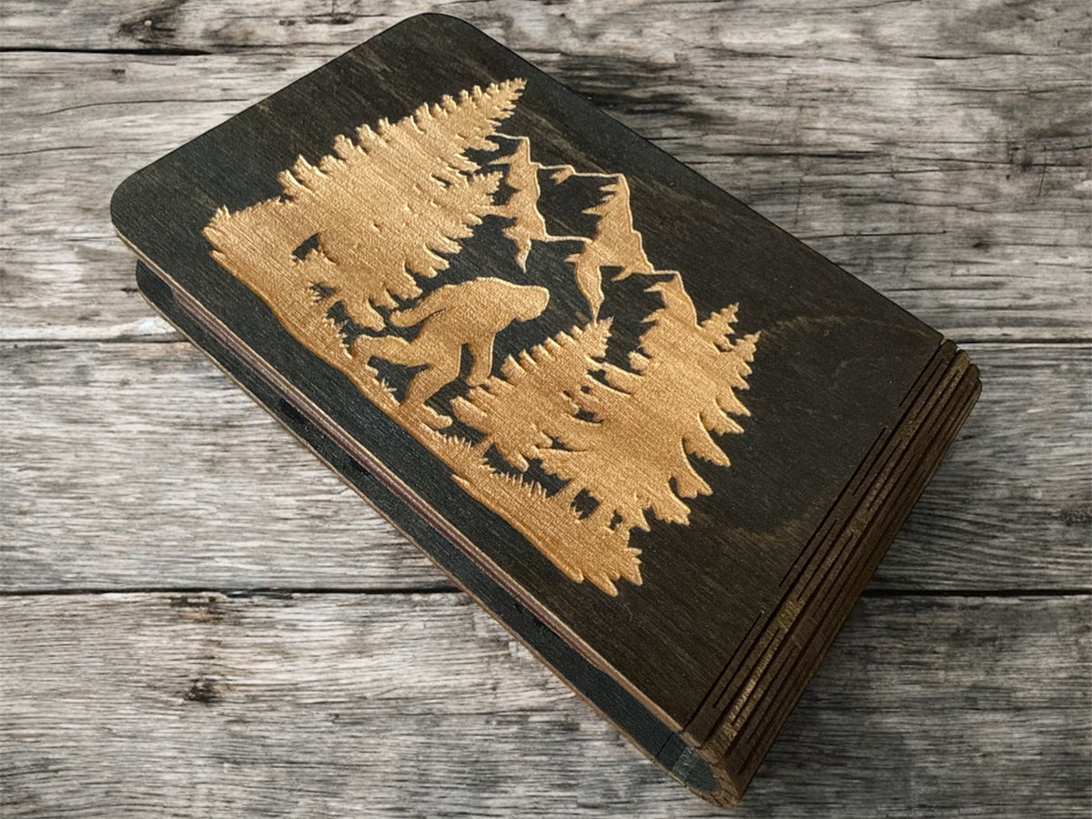 Pocket Travel Cribbage Board – Mini 2-Player Wooden Crib Board with Metal Pegs