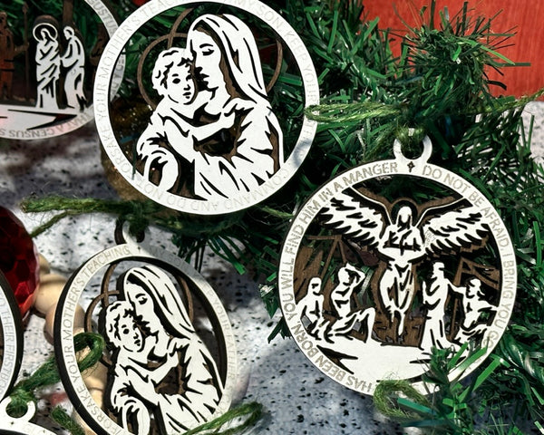 Nativity Christmas Ornament-The Christmas Story Ornaments