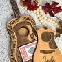 Guitar Shaped Cribbage Board