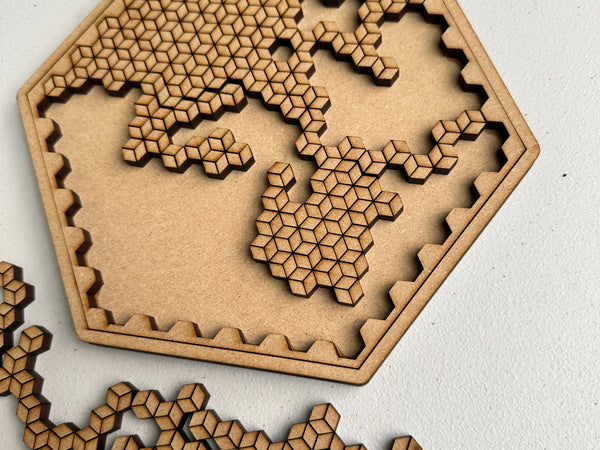 Hexagon Jigsaw Puzzle