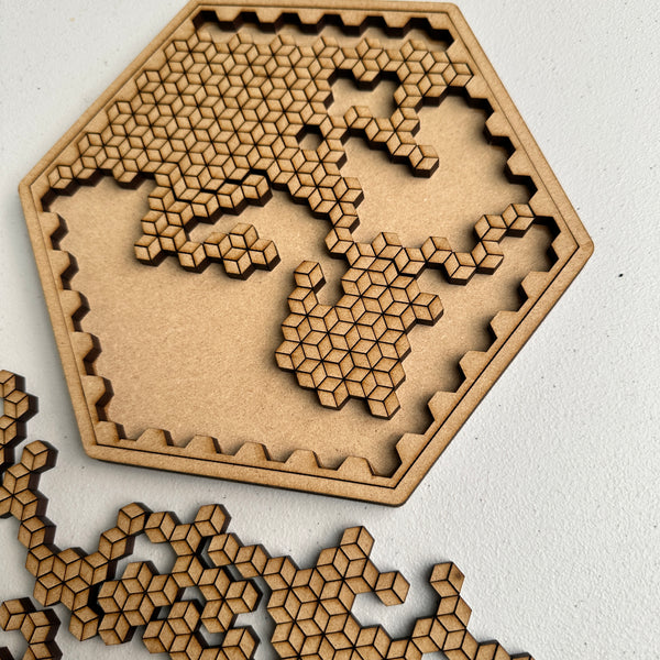 Hexagon Jigsaw Puzzle